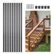 VEVOR Deck Balusters 101 Pack 32 in Aluminum Staircase Deck Spindles with Screws
