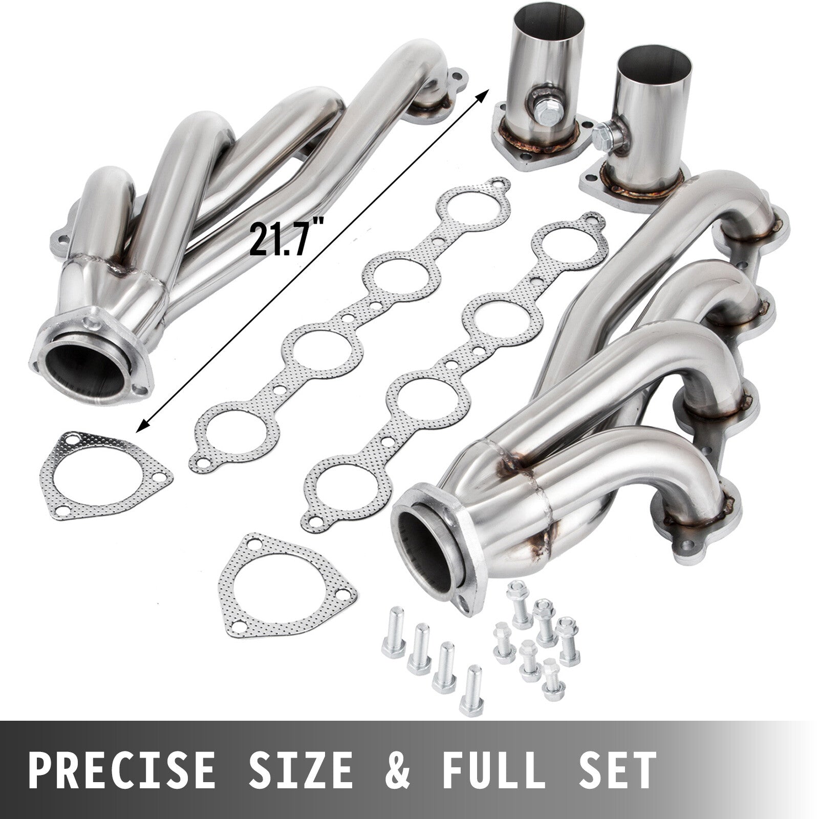 VEVOR Swap S10 Conversion Headers fit Chevy LS1 LS2 LS3 LS6 Engines 4.8 5.3 6.0