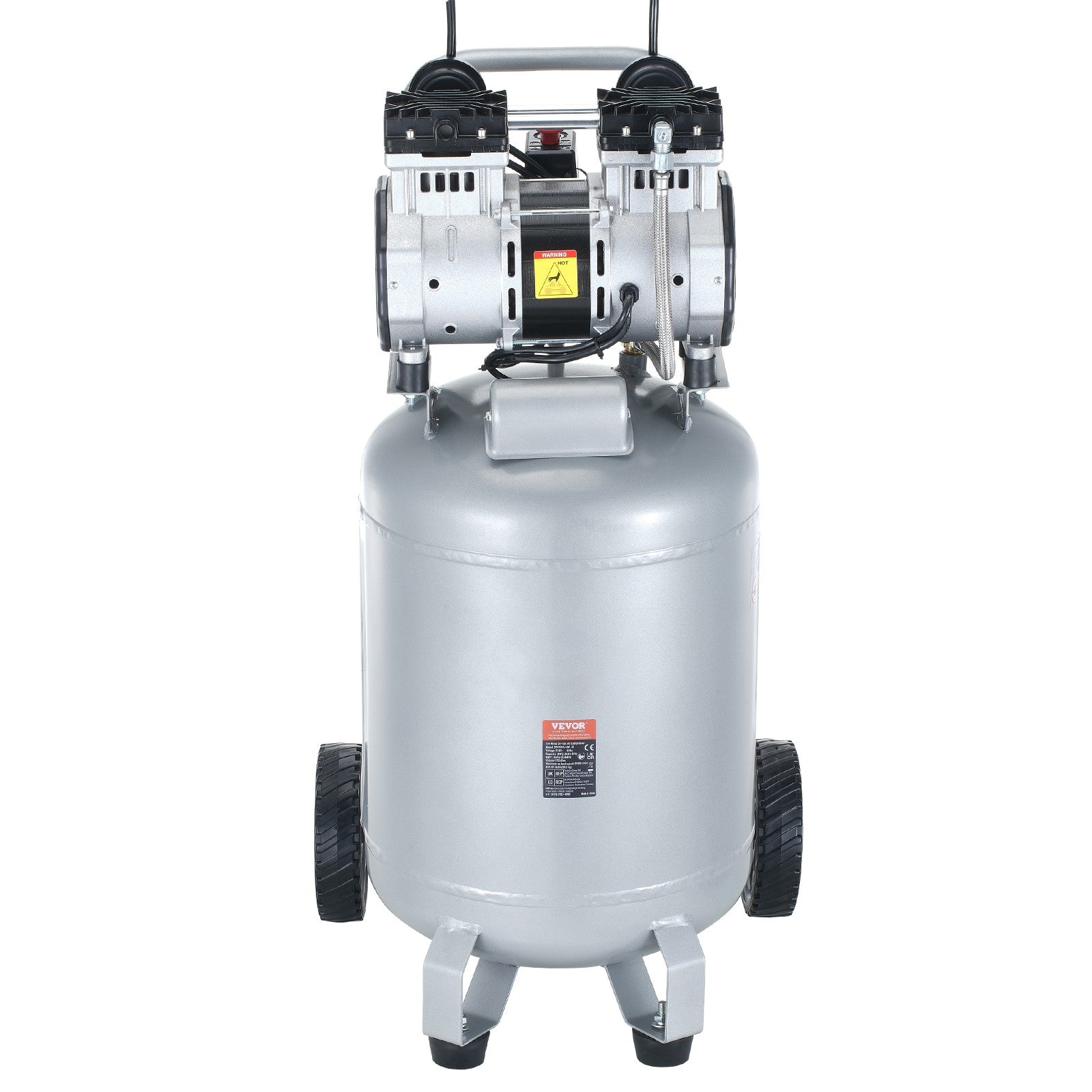 VEVOR 13 Gallon Air Compressor 2HP 4.6SCFM@90PSI Oil Free Air Compressor 125PSI