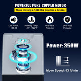 1400Lbs Automatic Sliding Gate Opener Electric Door Operator w/ 2 Remotes