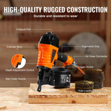 CN65 Coil Siding Nailer 1-1/4" to 2-1/2" 15 Degree Pneumatic Nail Gun