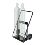 VEVOR Welding Cylinder Cart Oxygen Acetylene Tank Cart with 10" Solid Wheels