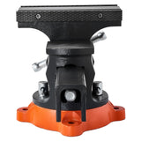VEVOR 8" Bench Vise Multipurpose Heavy Duty Ductile Iron Swivel Locking Base