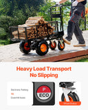 Electric Utility Cart 660lbs Capacity Power Wagon 36V 432W Wheelbarrow