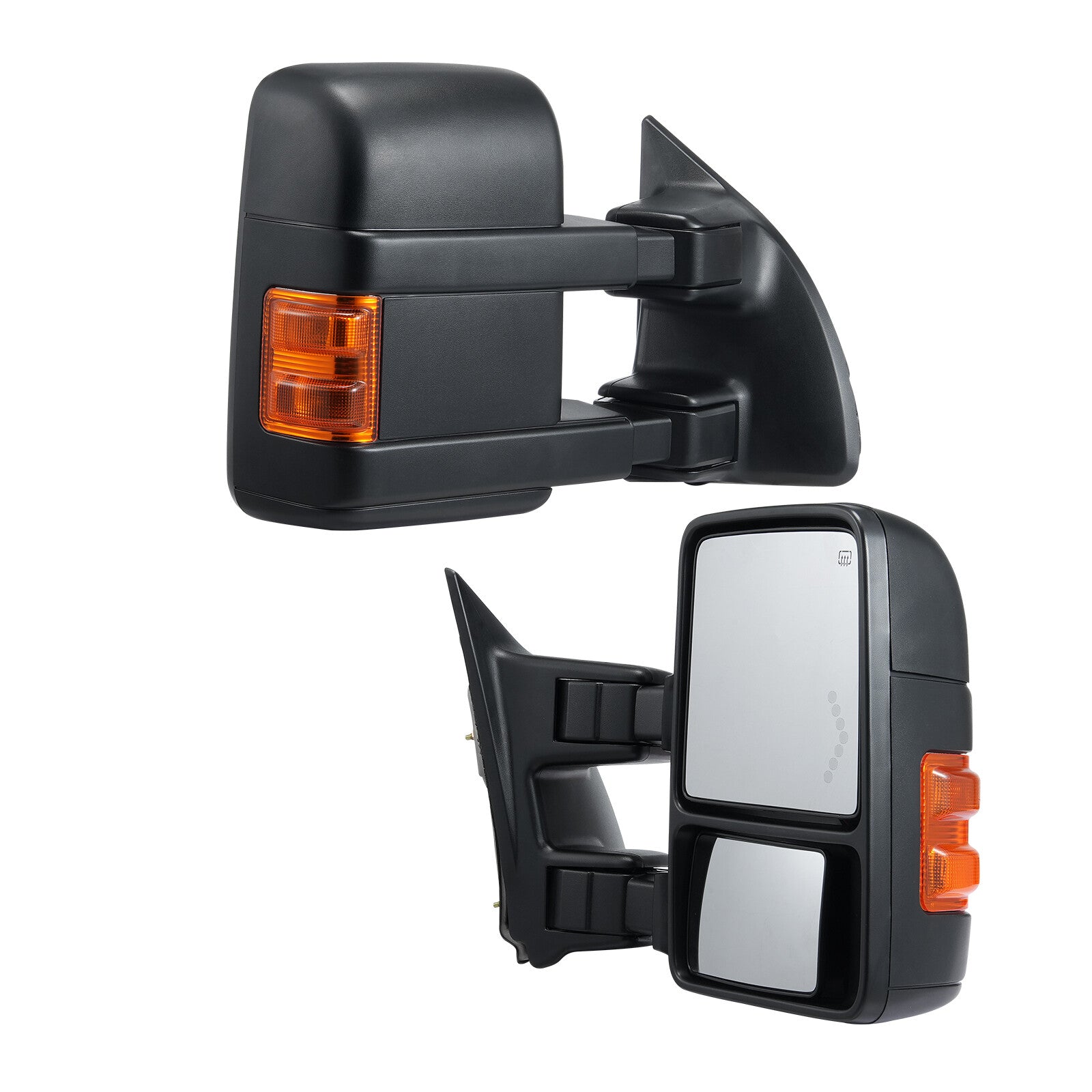 VEVOR Power Heated Tow Mirrors for 1999-2007 Ford F250 F350 F450 F550 Foldable