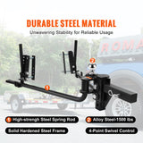 1,500lb Weight Distribution Hitch with 2-5/16 in Ball and 2-In Shank