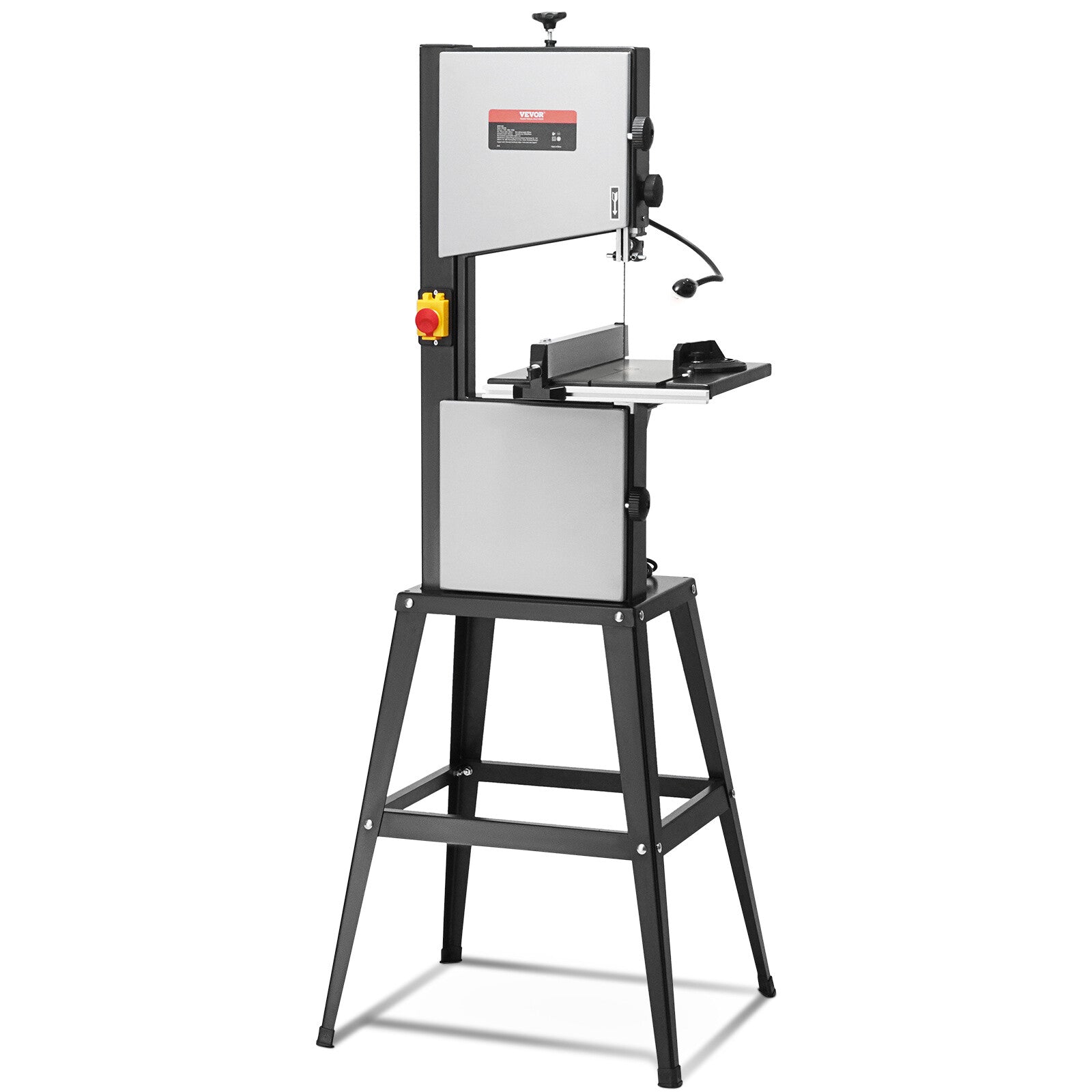 VEVOR 10/14in Benchtop Band Saw w/ Stand or Fence & Miter Gauge Speed Adjustable