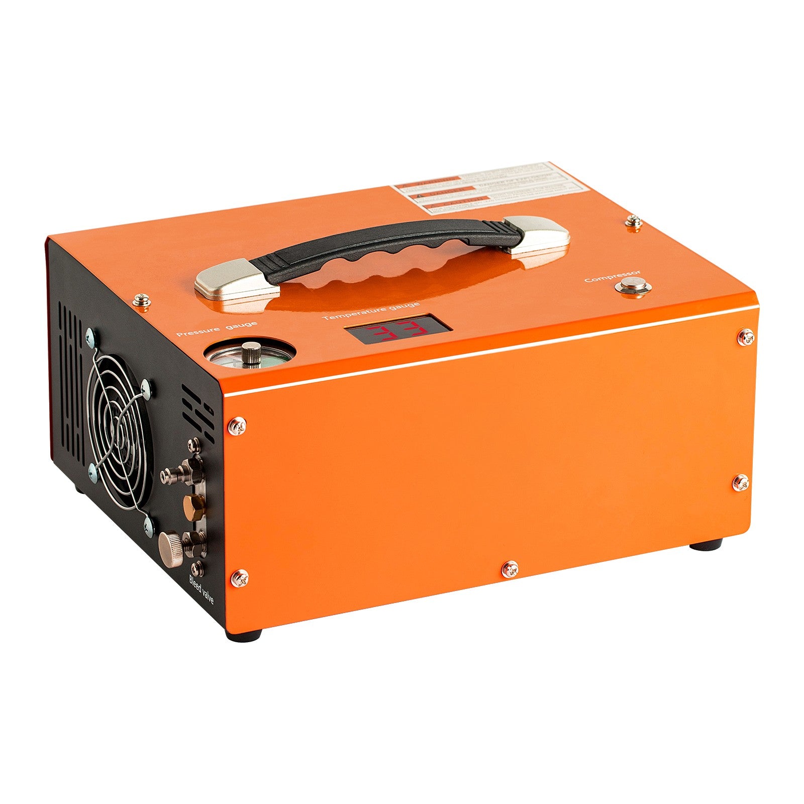 PCP Air Compressor 4500PSI/30Mpa Built-in Converter DC12V/AC120V Auto-Stop