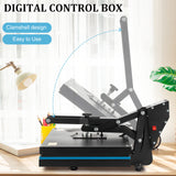 16" x 24" Clamshell Heat Press Machine for T-Shirt Digital Transfer Sublimation