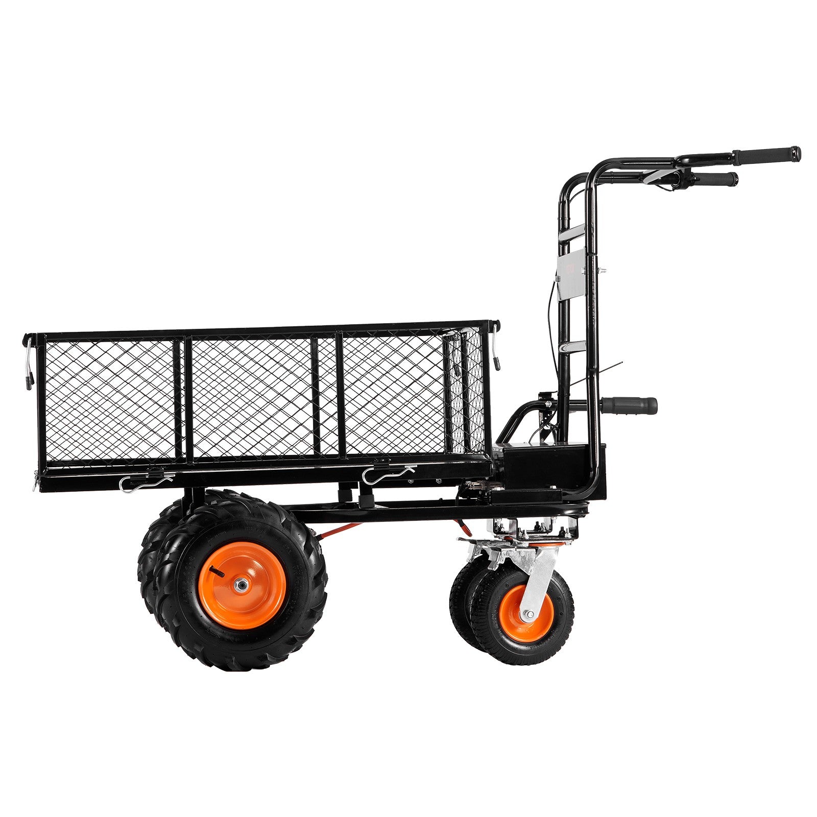 Electric Utility Cart 660lbs Capacity Power Wagon 36V 432W Wheelbarrow