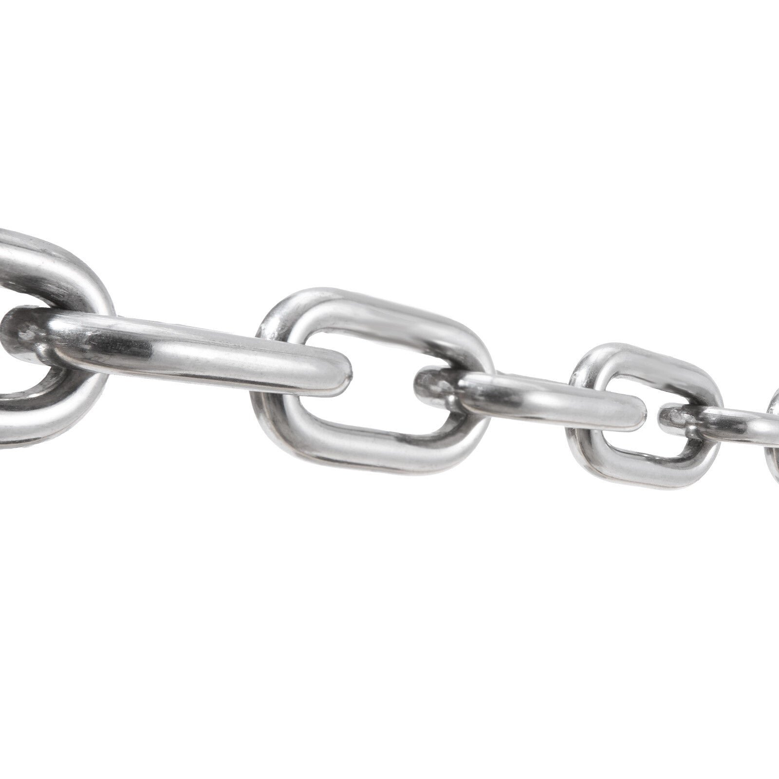 VEVOR 20 ft Anchor Boat Chain 5/16" 316 Stainless Steel with Two Shackles