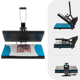 16" x 24" Clamshell Heat Press Machine for T-Shirt Digital Transfer Sublimation