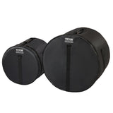 VEVOR 5-Piece Drum Bag Set Padded Drum Cases 1680D Oxford Fabric Foldable