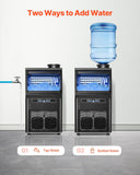 VEVOR Freestanding Commercial Ice Maker Machine 70lbs/24H Two Ways to Add Water