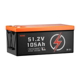 VEVOR 48V 105Ah Golf Cart Lithium Battery 20A Charger LCD Monitor & 4000+ Cycle.