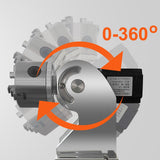 VEVOR Rotary Axis Tool 80mm 3 Jaw Rotary Attachment for Fiber Laser Engraver New