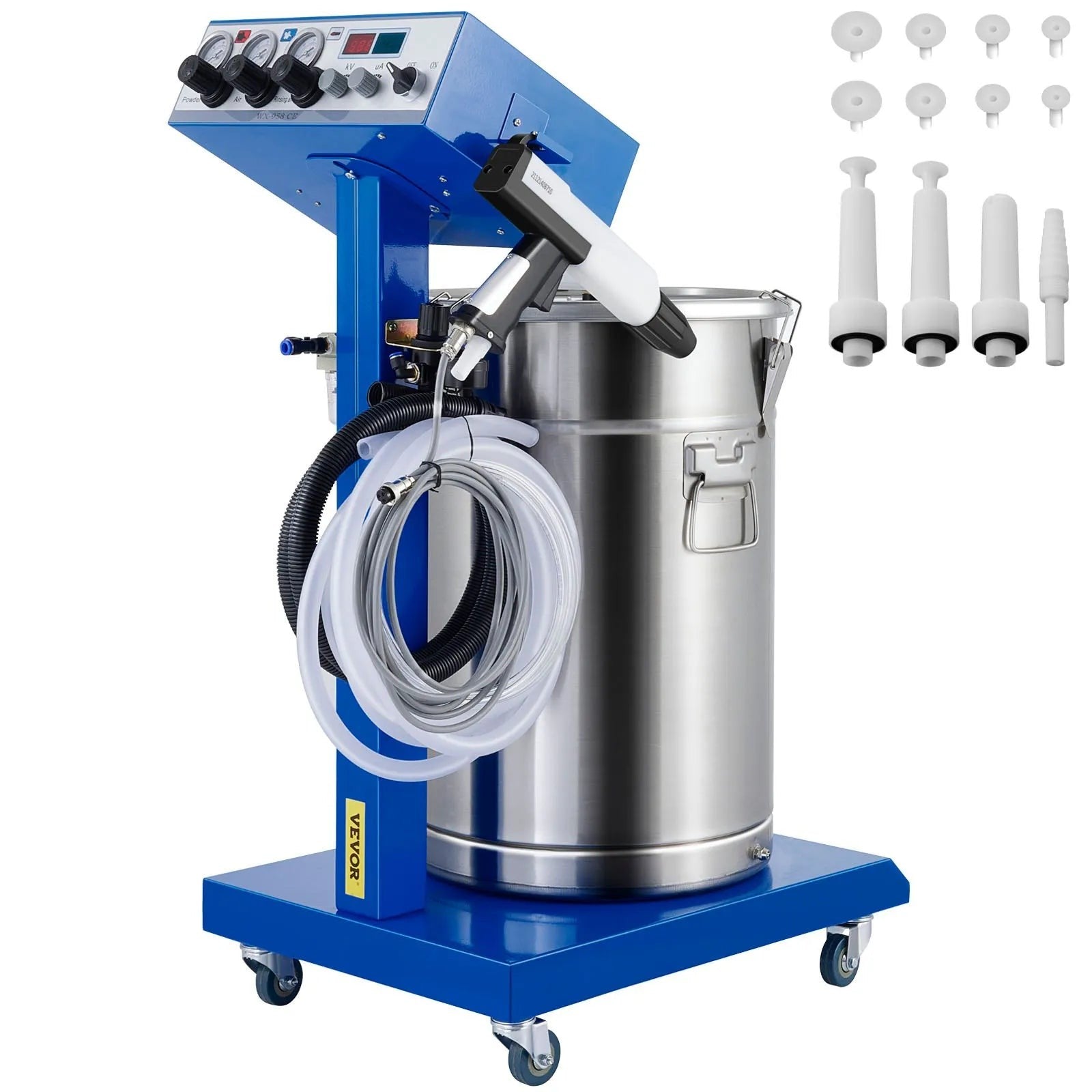 Powder Coating System Machine 45L Pro Electrostatic Sprayer for Perfect Finishes