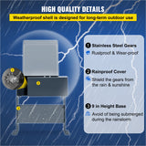 1400Lbs Automatic Sliding Gate Opener Electric Door Operator w/ 2 Remotes