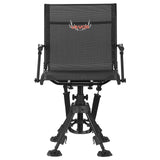 VEVOR Hunting Chair 360° Swivel Silent Folding Blind Chair Adjustable Legs