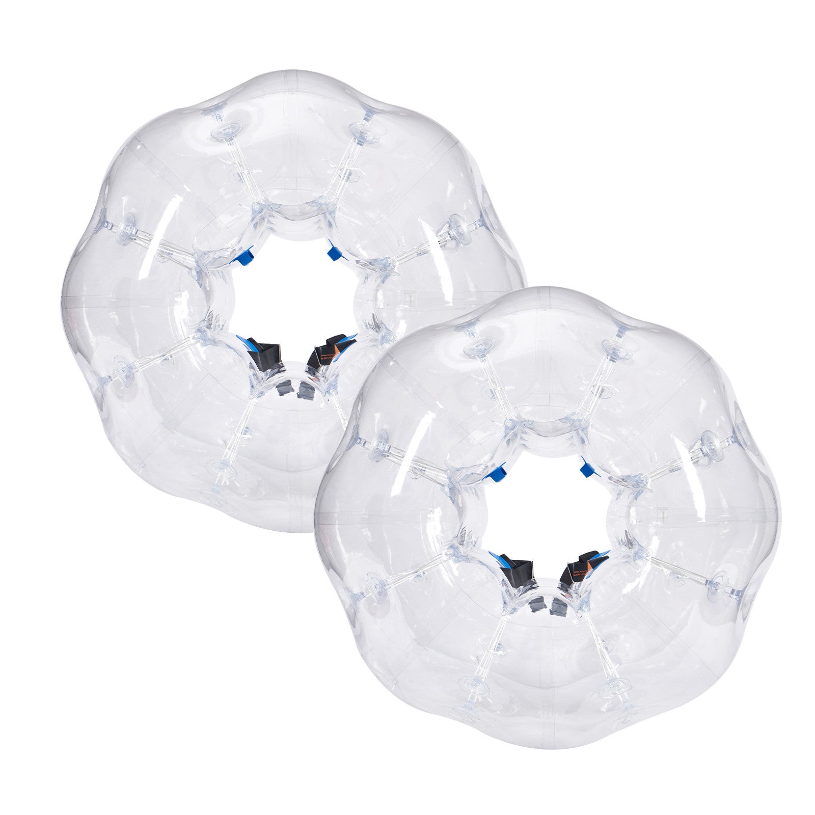 VEVOR Inflatable Bumper Balls 2-Pack 4FT/1.2M Sumo Zorb Balls for Teens