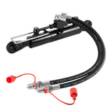 VEVOR Hydraulic Top Link Cat.1-1 With Locking Block 18 1/8”-26 3/8” With 2X Hose