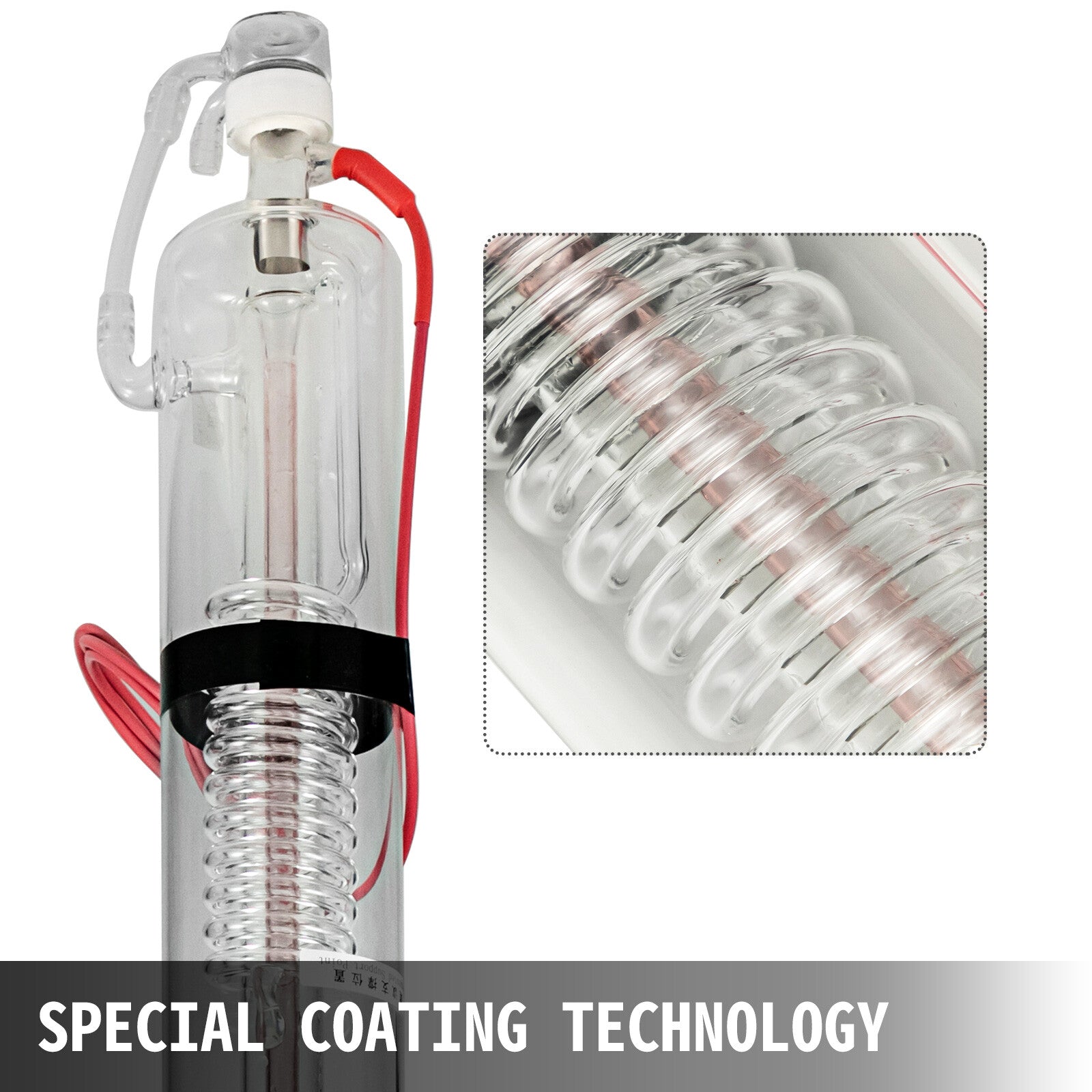VEVOR CO2 laser tube 40W/50W/60W/80W/100W/130W suitable for CO2 laser engraving
