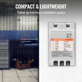 Uimoso 7.5HP Single 1 Phase to 3 Phase Converter Digital Phase Shifter 23A 220V