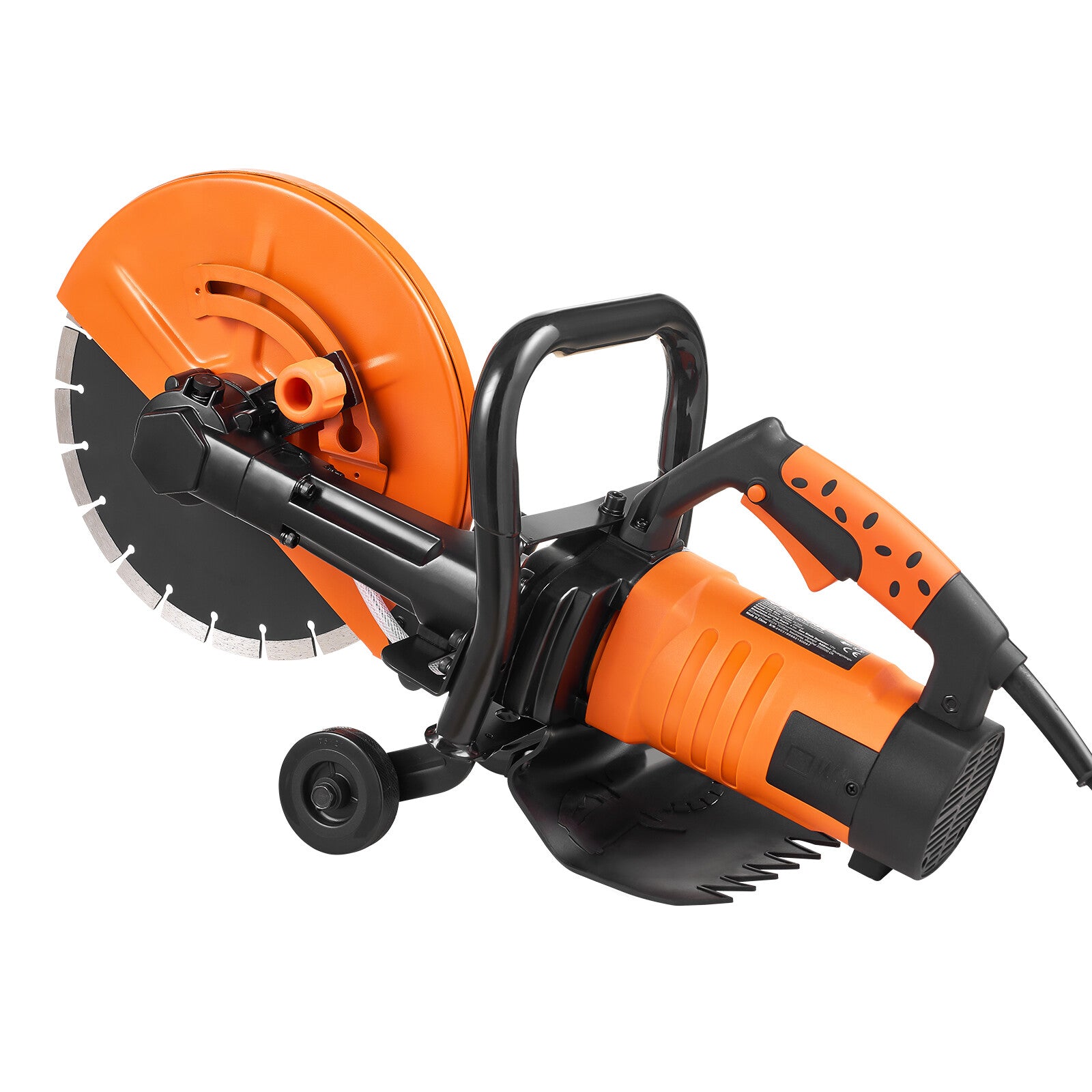 VEVOR 12'' Electric Concrete Saw Wet/Dry Saw Cutter with Water Pump and Blade