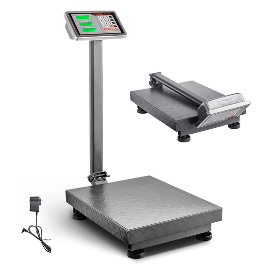 Computing Digital Platform Scale, 660 lbs Load, 0.1 lbs Accuracy Computing Floor