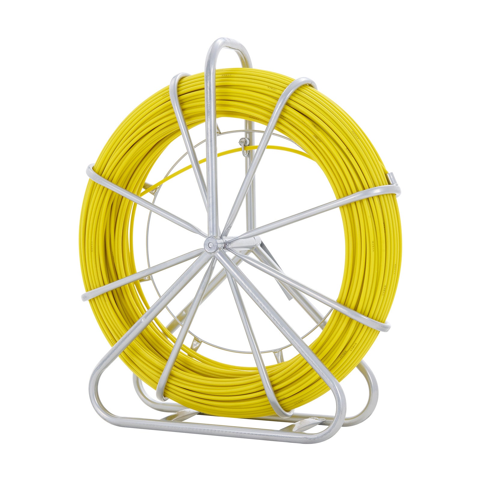 Fish Tape Puller Fiberglass 425 ft 1/4 inch Wire Cable Running Duct Rodder