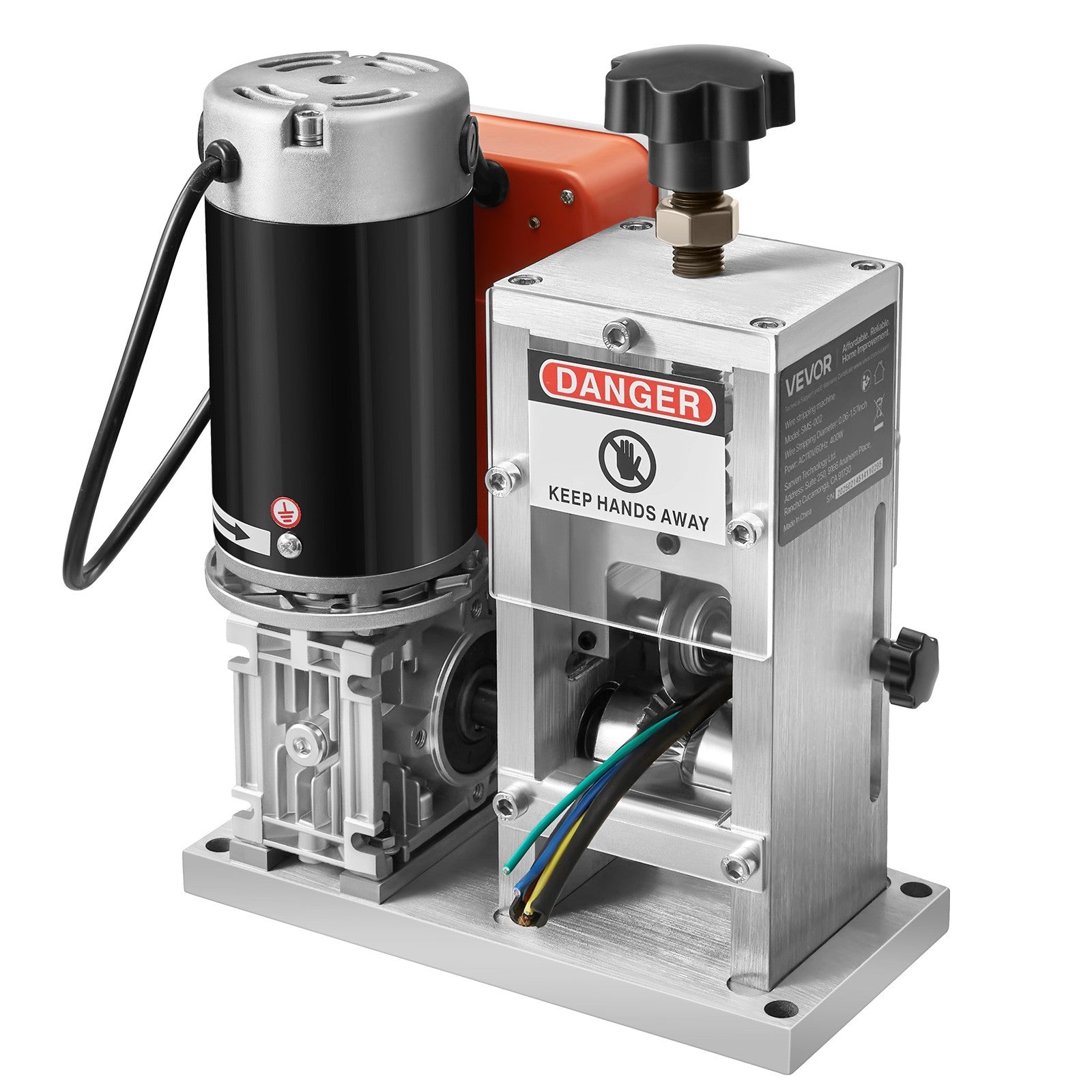 VEVOR Electric Wire Stripper Stripping Machine 0.06-1.57 in 400W 15 m/min