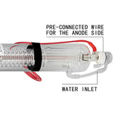 VEVOR CO2 laser tube 40W/50W/60W/80W/100W/130W suitable for CO2 laser engraving