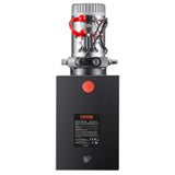 VEVOR Hydraulic Pump 20 Quart Single Acting Dump Trailer Pump Power Unit DC 12V