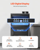 VEVOR Freestanding Commercial Ice Maker Machine 70lbs/24H Two Ways to Add Water