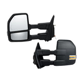 Power Heated Tow Mirrors for 2015-2018 Ford F150 Signal Lights Foldable