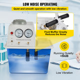 Circulating Water Vacuum Pump Air 60L/min Stainless 180W Lab Equipment
