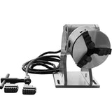 VEVOR Rotary Axis Tool 80mm 3 Jaw Rotary Attachment for Fiber Laser Engraver New