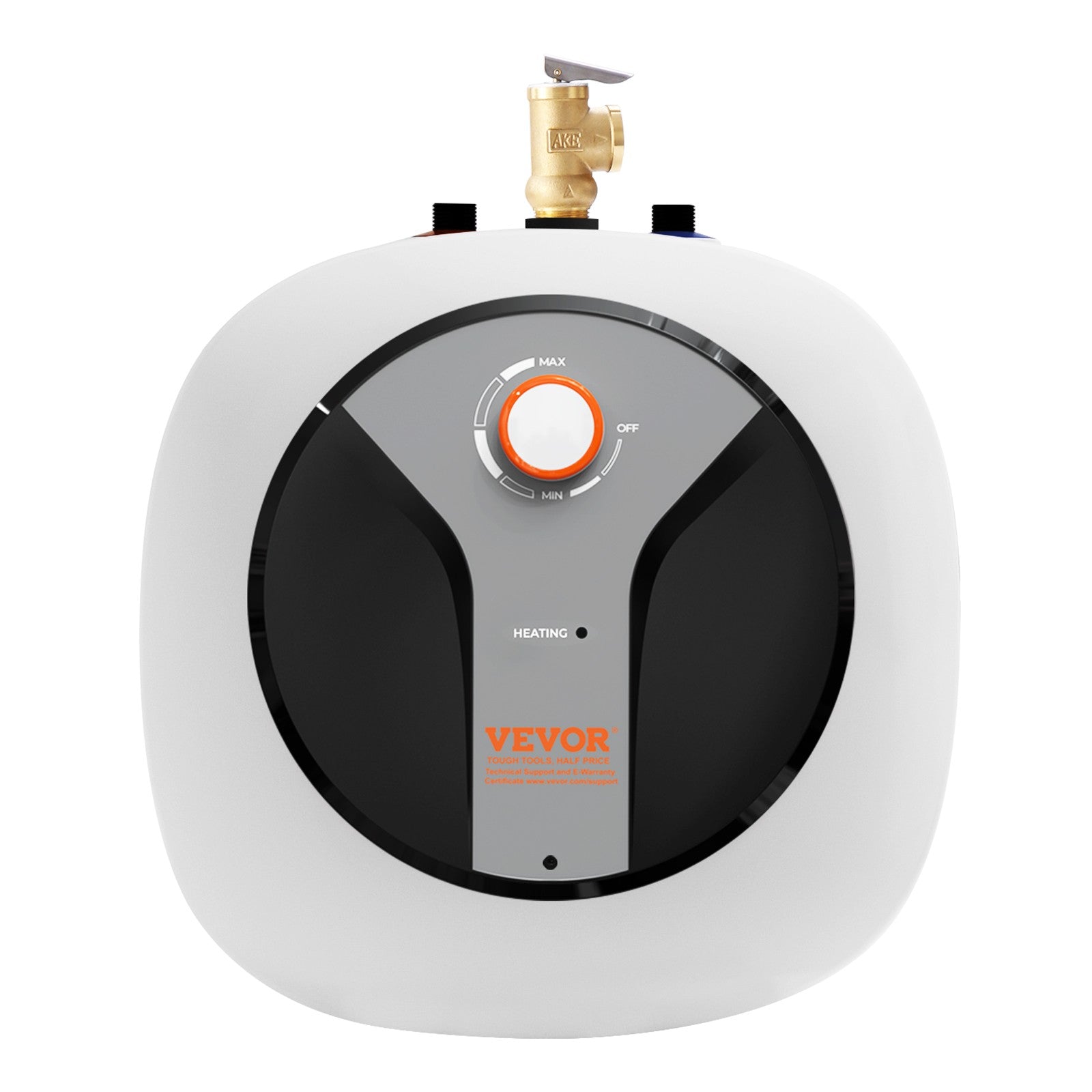 VEVOR 4 gal. Electric Mini Tank Hot Water Heater Shower Compact Storage Upgrade