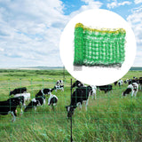 Electric Netting Fence Mesh Kit Sheep Fencing 42.5" H x 164' L with Posts Spikes