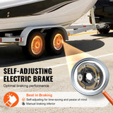 Electric Trailer Brake 12" x 2" Self-Adjusting Assembly 1 Pair 7000 lbs