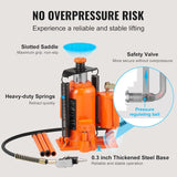 VEVOR Air Hydraulic Bottle Jack, 20 Ton/40000 LBS All Welded Bottle Jack