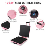 15"x15" Digital Clamshell Heat Press Machine T-shirt Transfer Sublimation Print