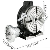 VEVOR HV8 Rotary Table - Horizontal/Vertical, 3MT for Milling & Drilling