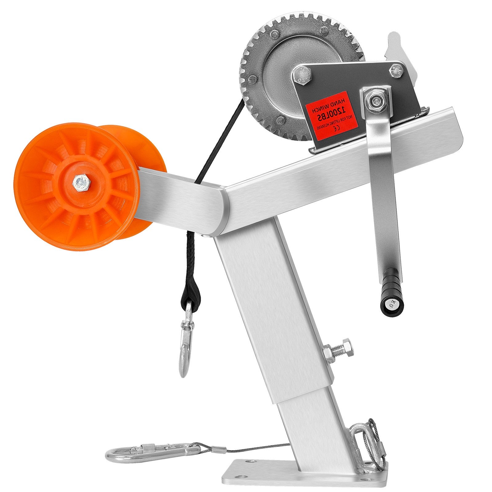 VEVOR Boat Trailer Winch Stand with Roller 1200 lbs Winch Boat Winch Mount