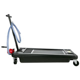 VEVOR 17 Gallon Low Profile Heavy Truck Car Oil Drain Pan w/ Pump & Wheels