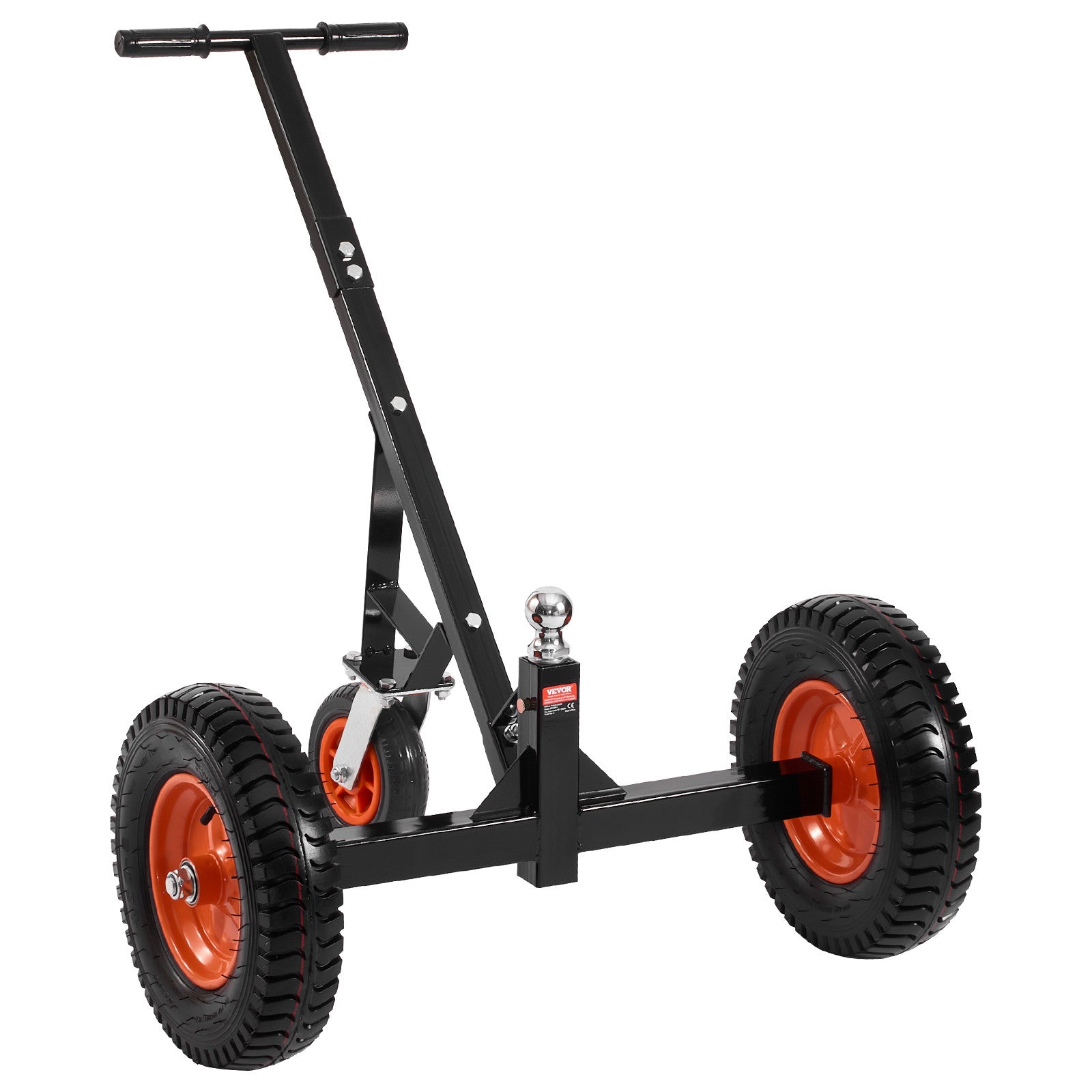 VEVOR 1200lbs Trailer Dolly 18 and 22 in Adjustable Height 2 in Ball