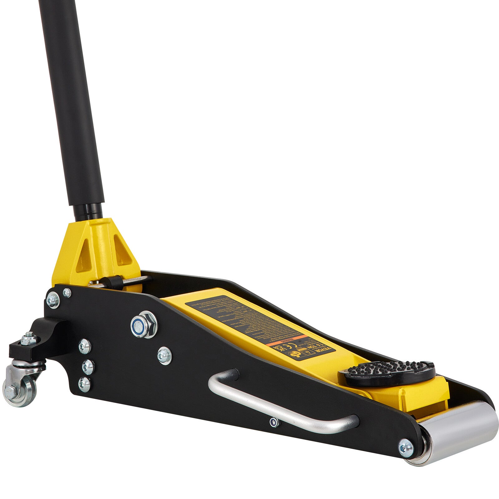 VEVOR Low Profile Floor Jack 1.5 Ton Aluminum Steel Racing Jack w/Dual Piston