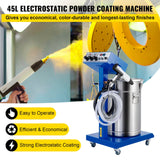 Powder Coating System Machine 45L Pro Electrostatic Sprayer for Perfect Finishes