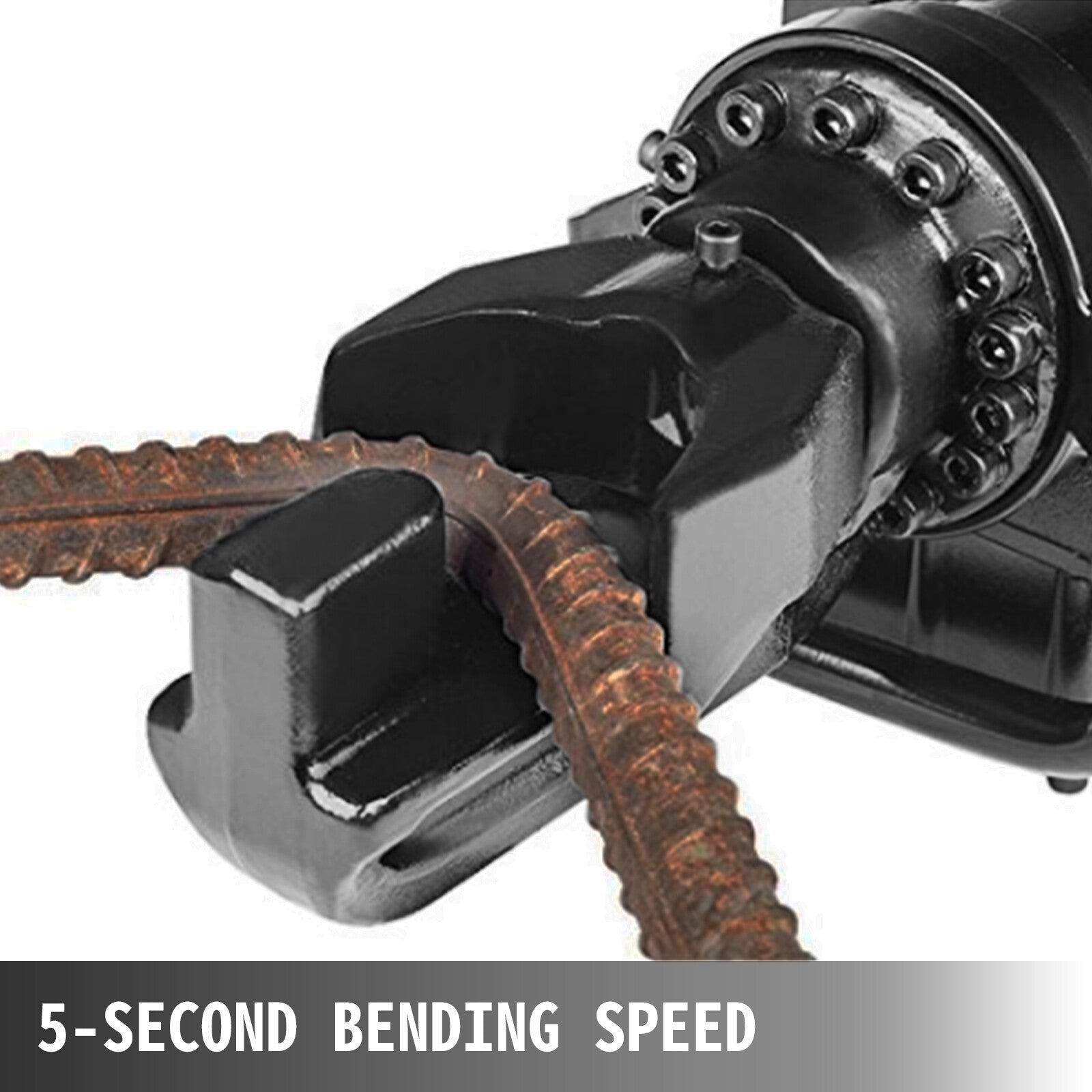 VEVOR Rebar Bender 900W RB16mm( 5/8")Electric Hydraulic Hand Held 0°-130°Bending
