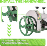 Commercial Sugar Cane Juicer Machine Juice Squeezer SugarCane Press Extractor